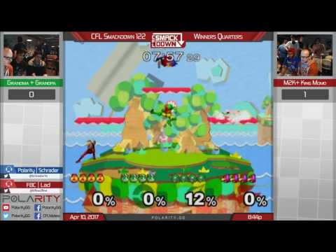 CFL Smackdown 122 Melee - Grandma + Grandpa vs M2k + King Momo - Doubles Winners Quarters