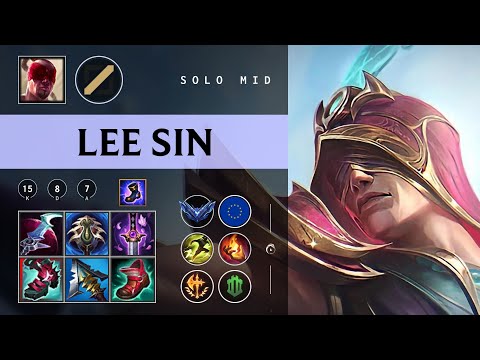 Lee Sin Mid vs Katarina - EUW Diamond Patch 26.01
