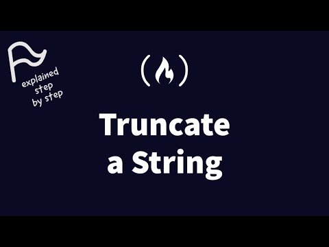 Free Code Camp Truncate A String Solution