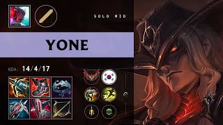 Download lagu Yone Mid vs Yasuo - KR Grandmaster Patch 26.17 mp3