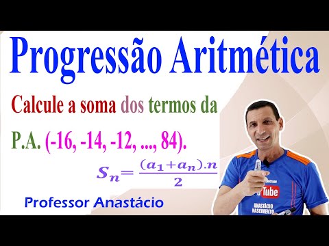 Como calcular a soma dos termos da P.A. ( -16, -14, - 12, ..., 84)?