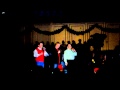 Michael Barrett, Nathan Frank, and Andy Stewart singing "O' Holy Night"