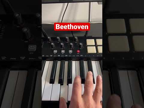 Beethoven Piano Tutorial Easy ???? #shorts