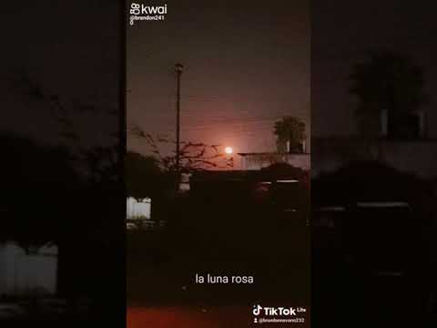 la luna rosa del jueves.6 de abril