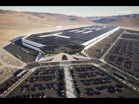 Giga Nevada Drone Flyover - First Circumnavigation!!