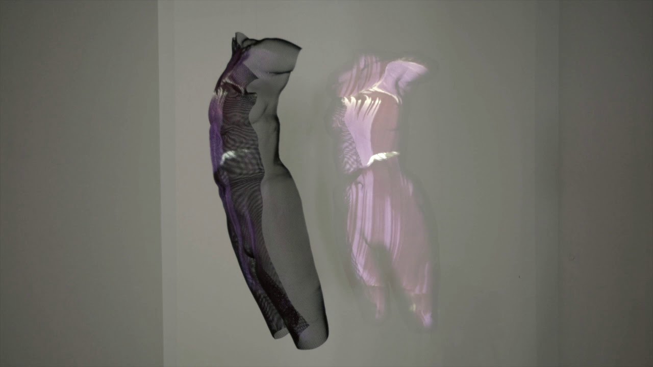 Embodied Projection - Veemee Visuals / David Begbie Sculpture