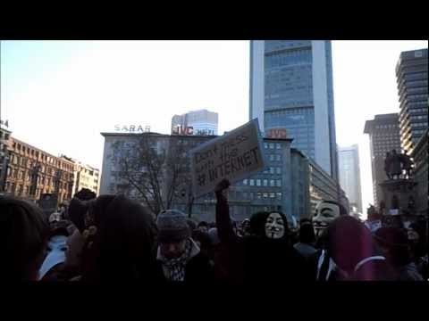 ACTA Protest Frankfurt 11.02.2012 [HD] stop ACTA
