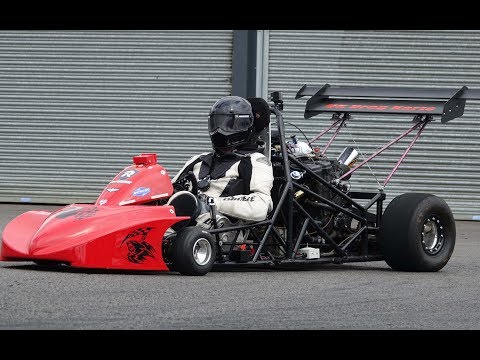 UK DRAG KART SERIES FROM USC19 - Best Time 9.25 @ 137mph