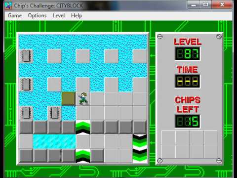 Let's Play Chip's Challenge: Part 16 - Welcome to the Concrete Jungle