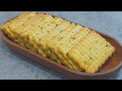 Perfect Cracker Recipe ! Easy and Delicious ! Saltine crackers with green Onion Recipe