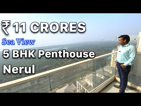 At very competitive prices stunning 5 bhk penthouse with awesome sea view at Nerul Navi Mumbai