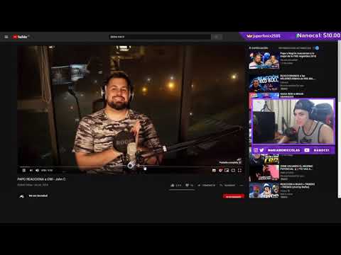 Nano REACCIONA a la reacción de Papo a John C - C90