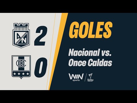 Nacional vs. Once Caldas (goals) | 2025 BetPlay Dimayor Cup | Quarterfinals