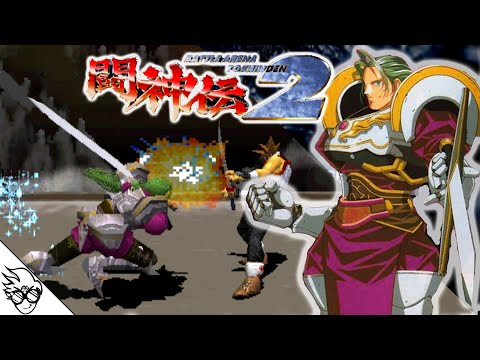 Battle Arena Toshinden 2 (Arcade 1995) - Duke B. Rambert [Playthrough/LongPlay]