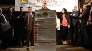 preview picture of video 'Pubblico comizio della lista civica Teggiano va avanti @ Piedimonte di Teggiano - 17.5.2014'