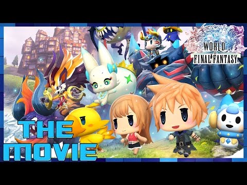 World of Final Fantasy - THE MOVIE (2016) All Cutscenes [HD]