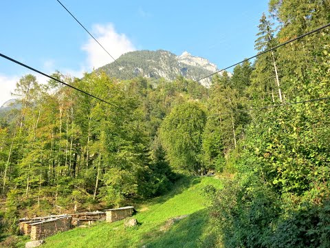 Luftseilbahn Flüelen - Gibel Bergfahrt - cable car Switzerland