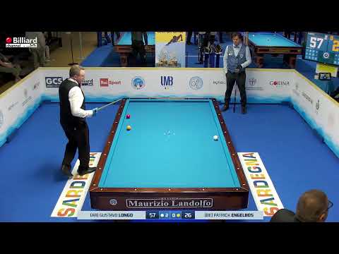 Longo Gustavo VS Engelbos Patrick - 25 World Championship 5-Pins 2022 Calangianus