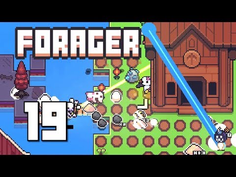 Ep 19 - Gold shovel + droid = chaos (Forager - full release gameplay)