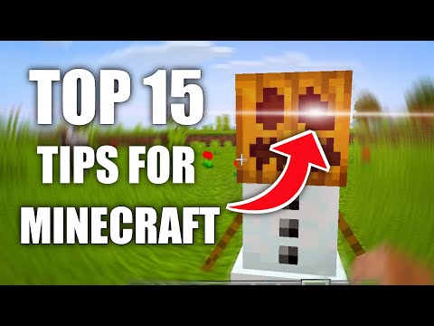 Top 15 Tips & Tricks in Minecraft Bedrock Edition / MCPE | Best Tips To Become a Pro