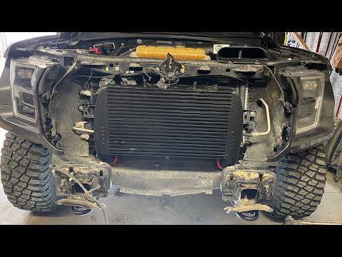 Cobb Intercooler install on Raptor