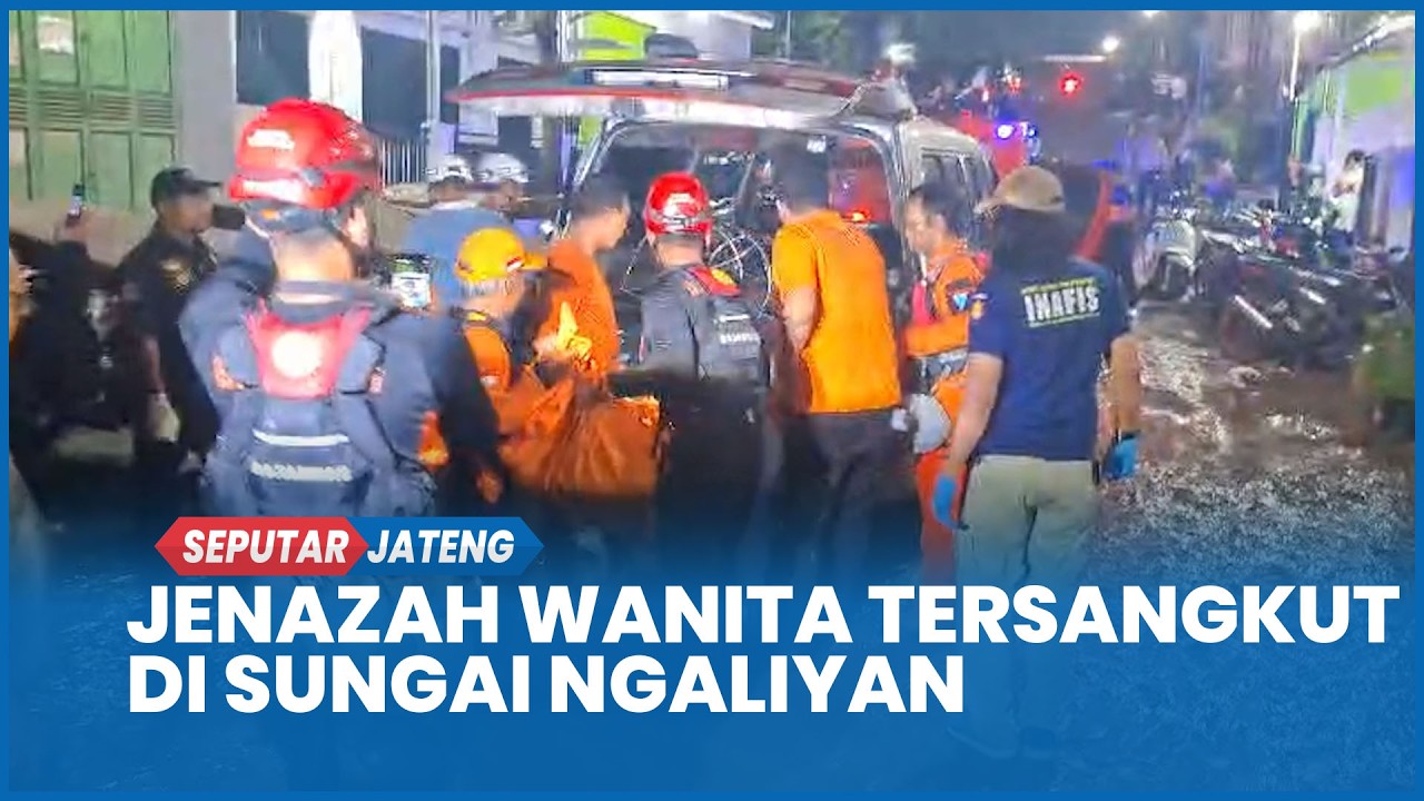 Mayat Perempuan Ditemukan Tersangkut Di Sungai Ngaliyan Semarang