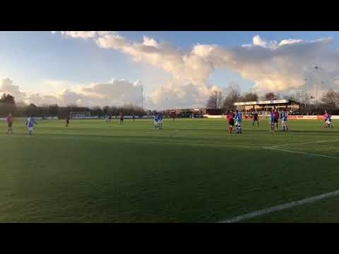 25-11-2017 Yerseke-Vlissingen vrije trap Ruben Pekaar 2e helft