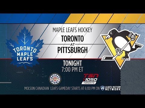 Molson Canadian Leafs Gameday: Toronto at Pittsburgh - February 17, 2018