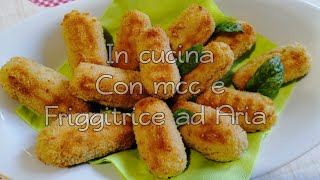 FRIGGITRICE AD ARIA - CROCCHETTE DI PATATE ALLA MENTA