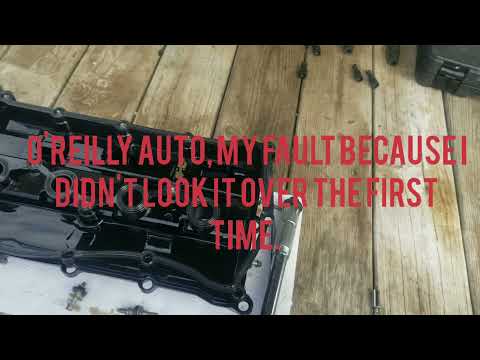 2012 Chrysler 200 2.4L Valve cover gasket