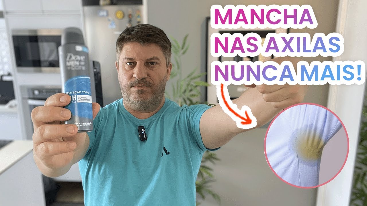 MANCHAS EMBAIXO DAS AXILAS?