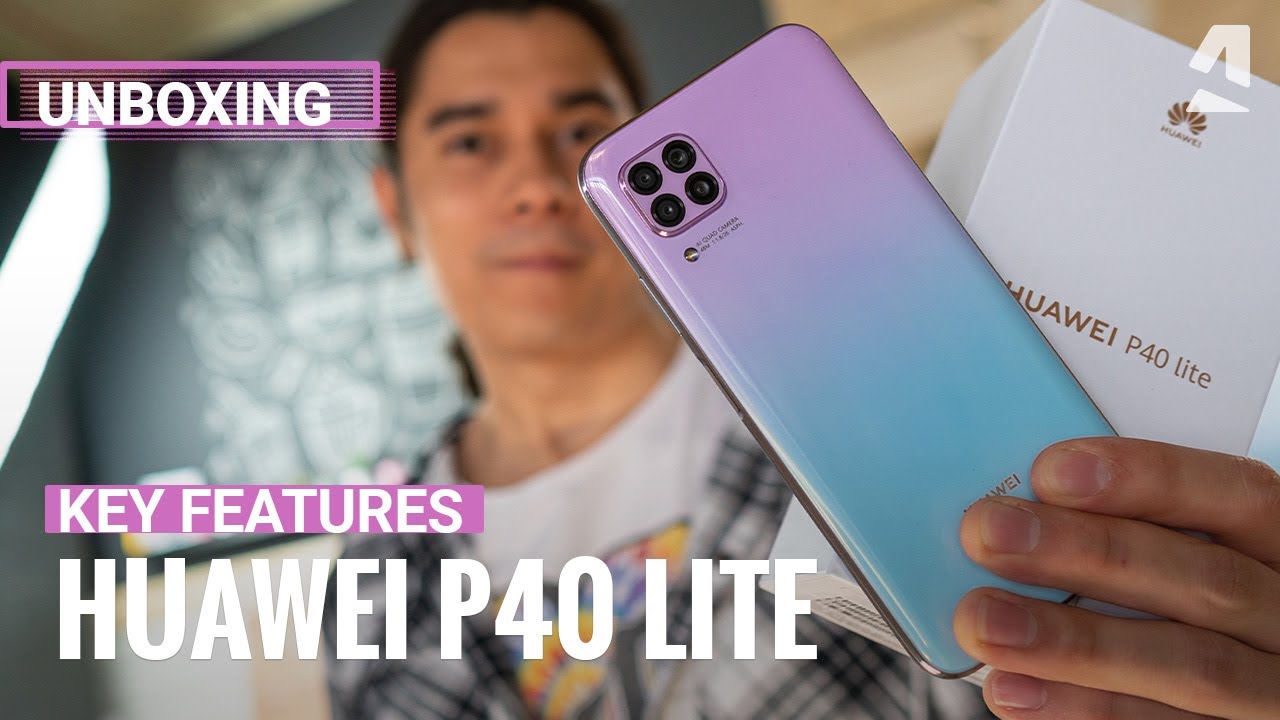 Huawei P40 lite hands-on and unboxing