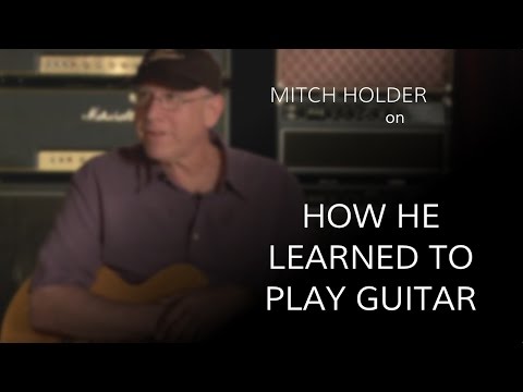 Mitch Holder on How He Learned to Play • Wildwood Guitars Interview