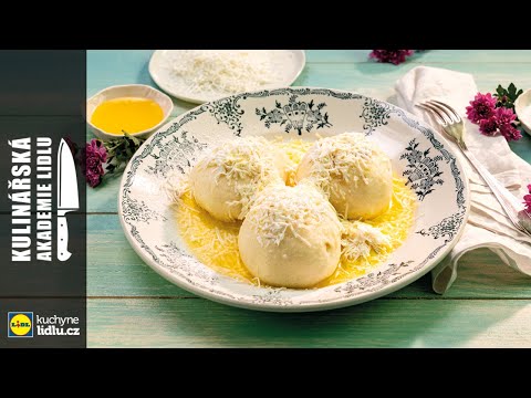 Kynuté knedlíky plněné borůvkami - Roman Paulus - Kulinářská Akademie Lidlu