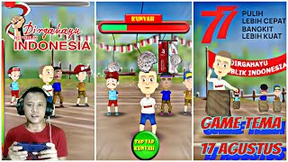 GAME GRATIS TEMA 17 AGUSTUS - Game dengan berbagai Lomba HUT Kemerdekaan Indonesia