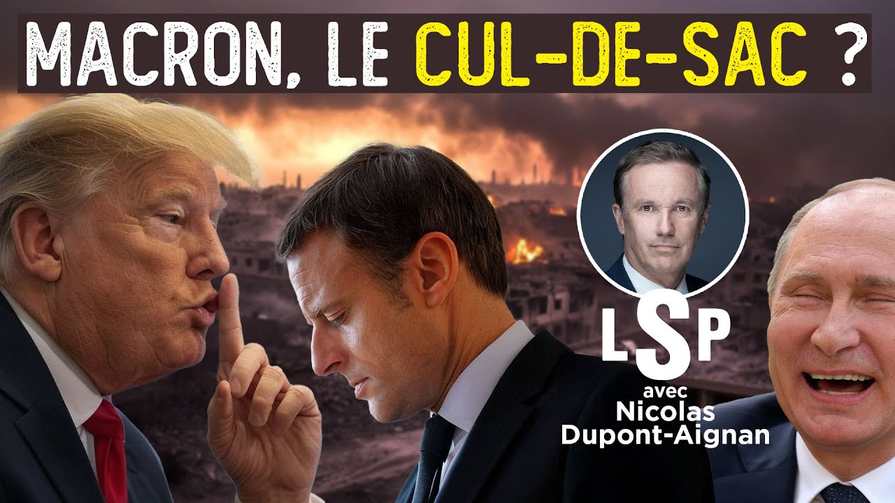 Ukraine : Face à Trump et Poutine, Macron en déroute - Nicolas Dupont-Aignan ds Le Samedi Politique