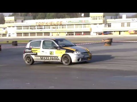 Krzysztoforski Piotr - Renault Clio - "SuperBarbórka 2015" Tor Kielce 05-12-2015