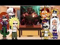 𝙋𝙧𝙤 𝙝𝙚𝙧𝙤𝙚𝙨 𝙧𝙚𝙖𝙘𝙩 𝙩𝙤 Doom Slayer MHA BNHA Deku Gacha 
