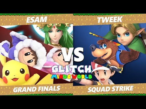 Glitch 7 SSBU - PG | ESAM Vs. TSM | Tweek - Smash Ultimate Squad Strike Grand Finals