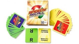 Board to Death TV - Board Game Reviews - Speedy Recall video thumbnail