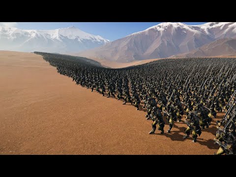 50.600 ORCS vs 26.500 WESTERN KINGDOM | Epic Fantasy Battle Simulator