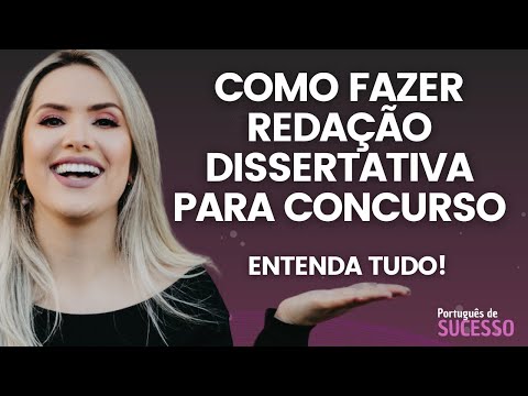 Como fazer uma redação dissertativa e argumentativa