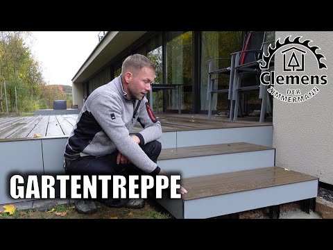 "The perfect garden staircase: Build it once, enjoy it for a lifetime!"