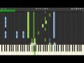 Лигалайз - Сволочи Piano (Synthesia) 