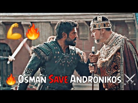 🔥Osman Save Andronikos ⚔️|| 👊Osman Fight Scene 💪||🏹 Osman Attitude Entry 😎|| It's Adnan 🎯