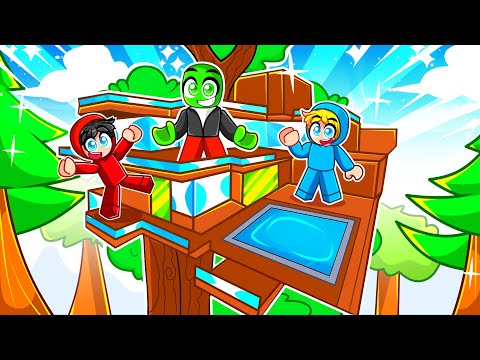 MÓJ NOWY LUKSUSOWY DOMEK na DRZEWIE za 1.000.000$ w Roblox!