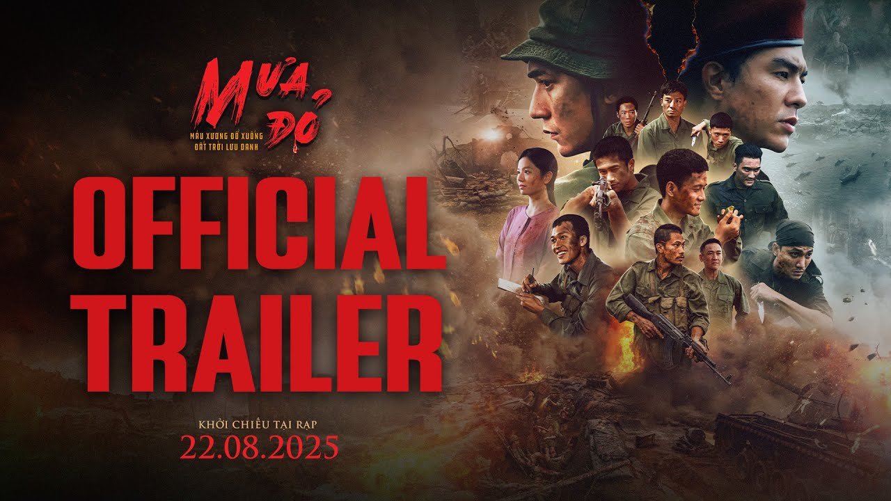 MƯA ĐỎ | OFFICIAL TRAILER | Khởi chiếu tại rạp: 22.08.2025
