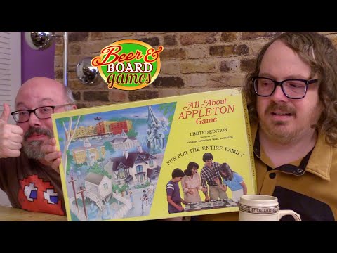 From 1982 comes The All About Appleton Game… - Beer and Board Games
