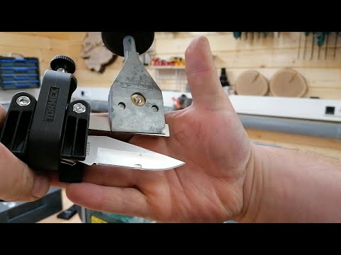 Online Kurs Schleifen - Teil 6 - Taschenmesser und kleine Klingen schleifen - Einfach für Anfänger