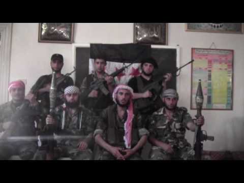 بيان من قبل قائد كتيبة ثوار بابا عمرو حول السيطرة على حاجز كفر عايا في ريف حمص